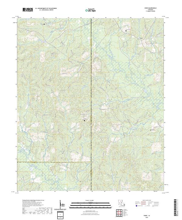 Vixen topographic map thumbnail