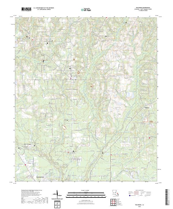 Waldheim topographic map thumbnail