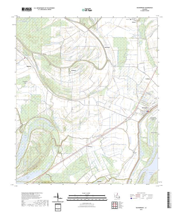 Waterproof topographic map thumbnail