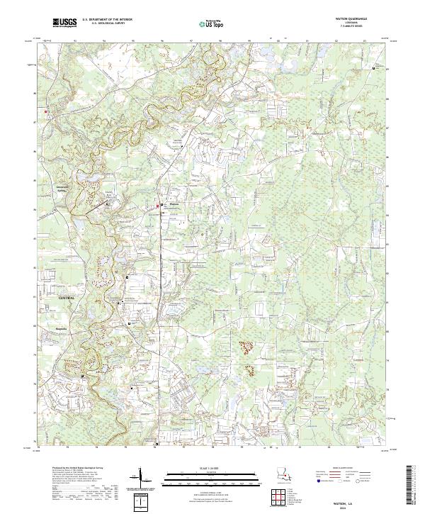 Watson topographic map thumbnail