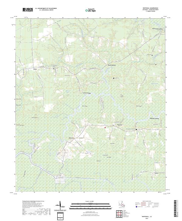 Whitehall topographic map thumbnail