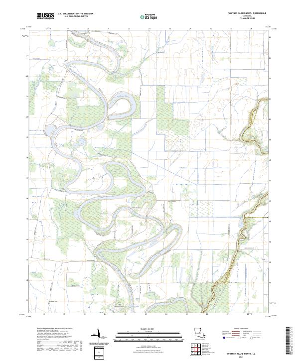 Whitney Island North topographic map thumbnail