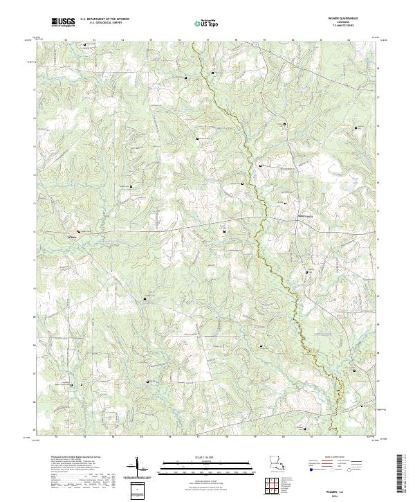 Wilmer topographic map thumbnail