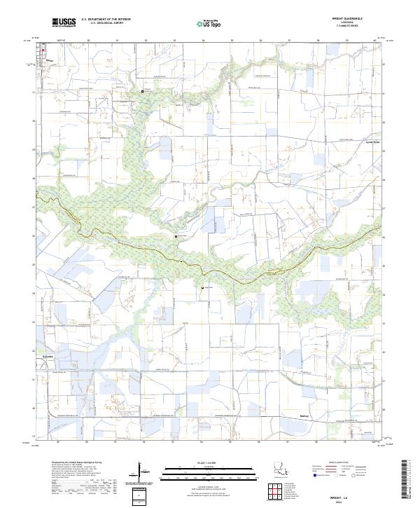 Wright topographic map thumbnail