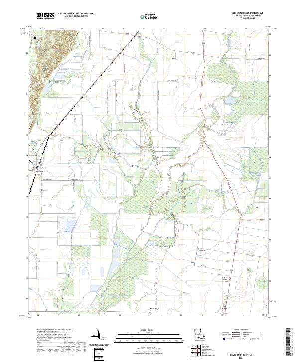 Collinston East topographic map thumbnail