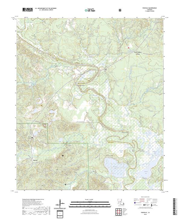 Fishville topographic map thumbnail