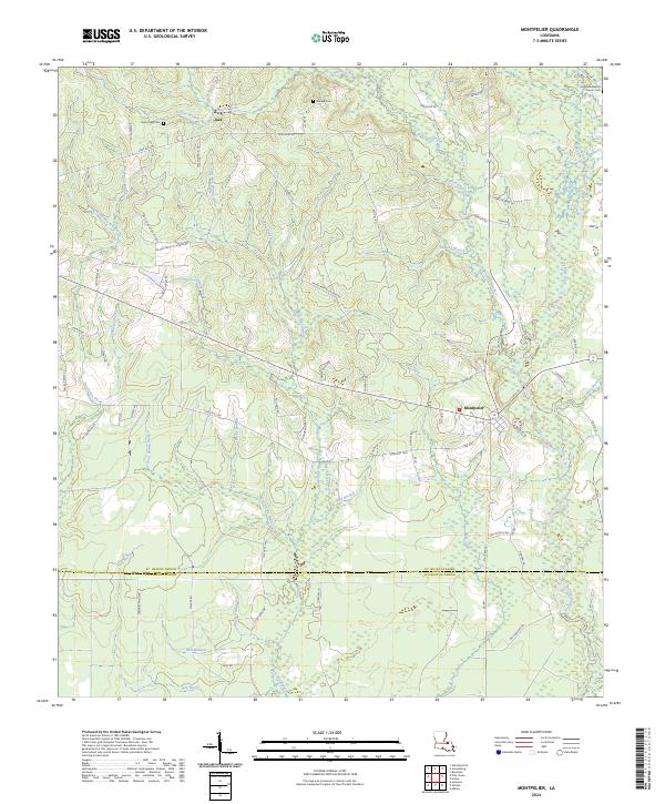 Montpelier topographic map thumbnail