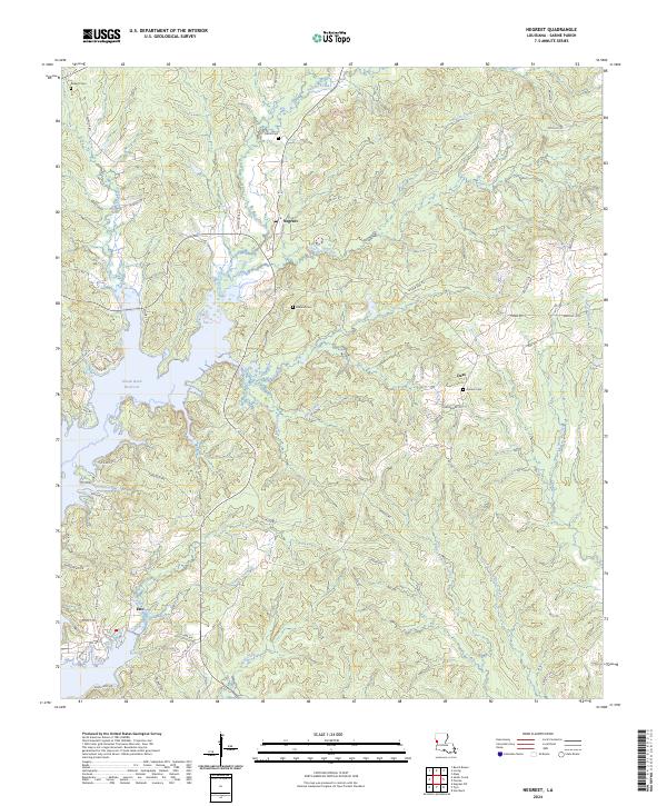 Negreet topographic map thumbnail
