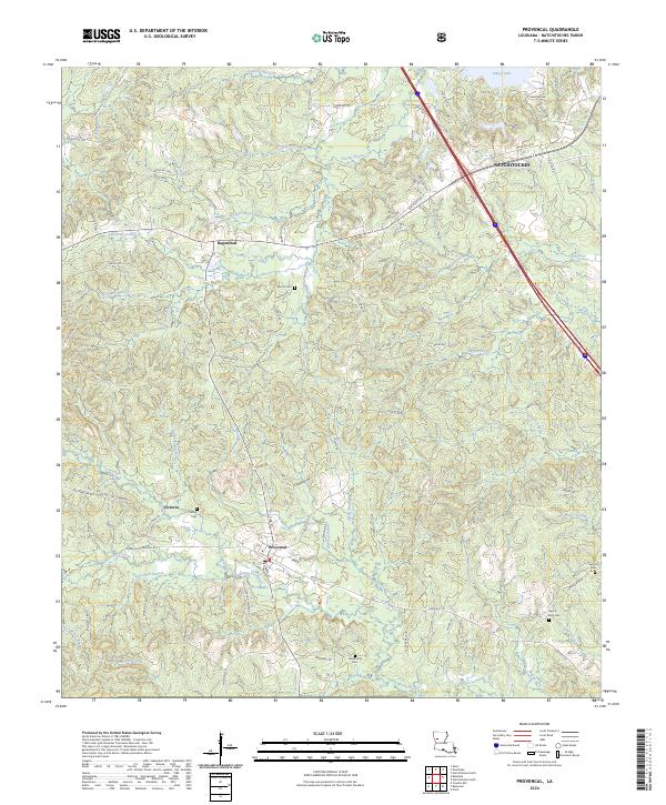 Provencal topographic map thumbnail