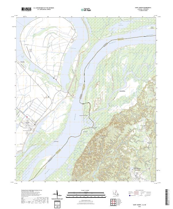 Saint Joseph topographic map thumbnail