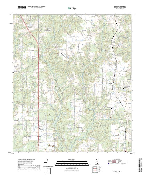 Agricola topographic map thumbnail