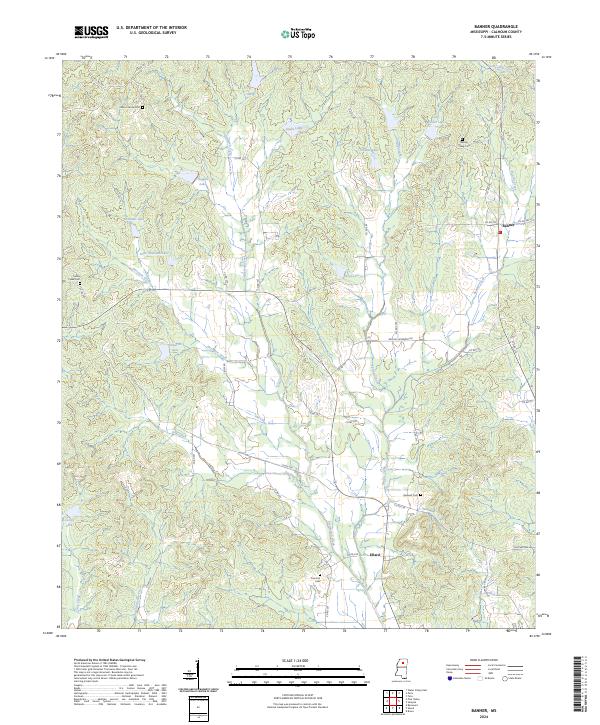 Banner topographic map thumbnail