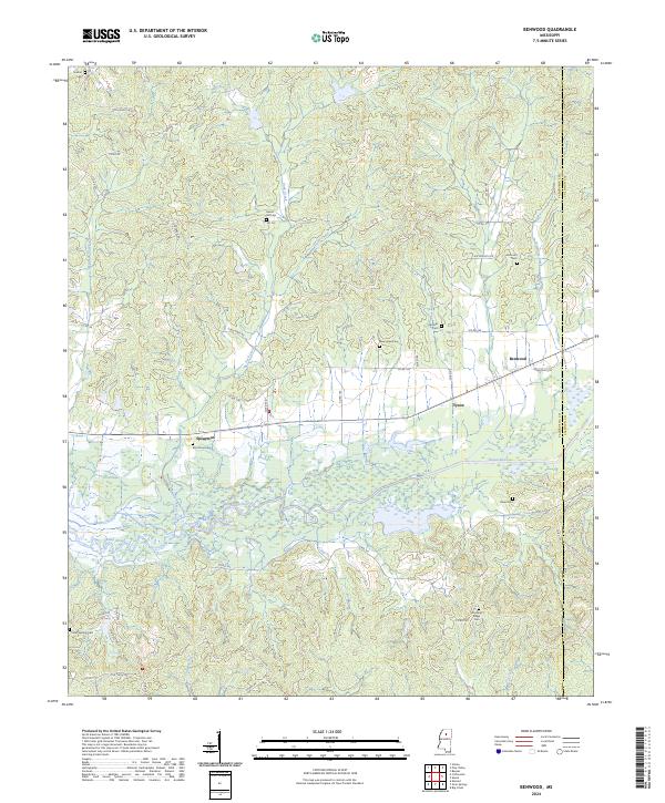 Benwood topographic map thumbnail