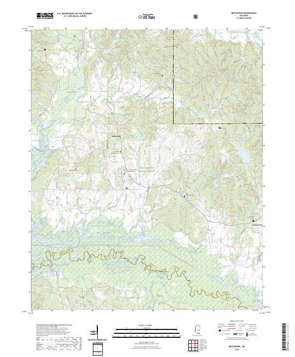 Bethlehem topographic map thumbnail