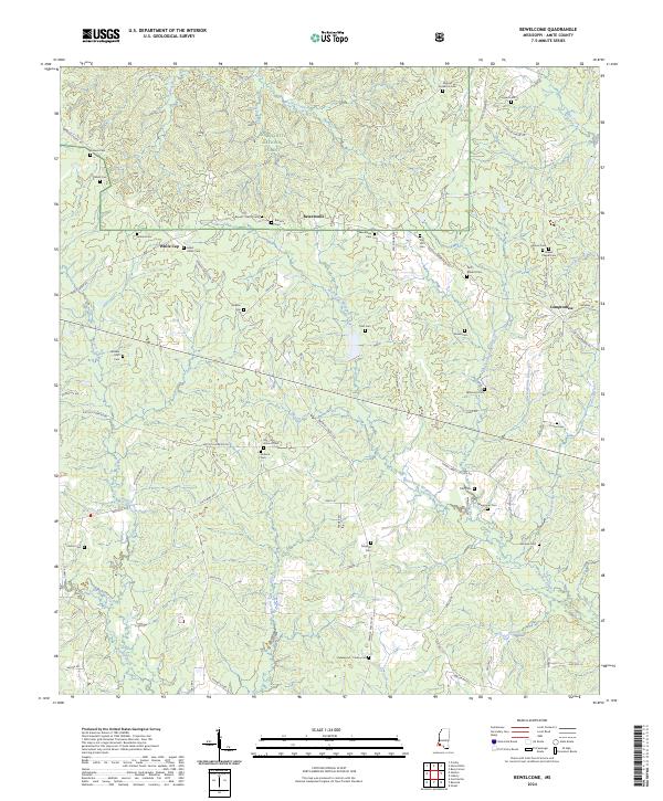 Bewelcome topographic map thumbnail