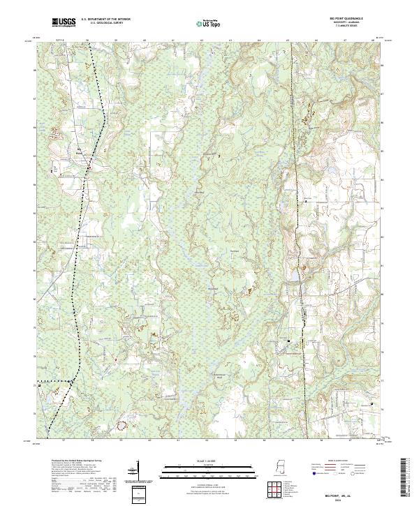 Big Point topographic map thumbnail