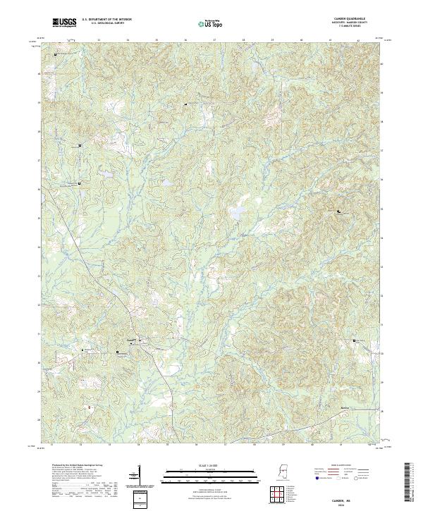 Camden topographic map thumbnail
