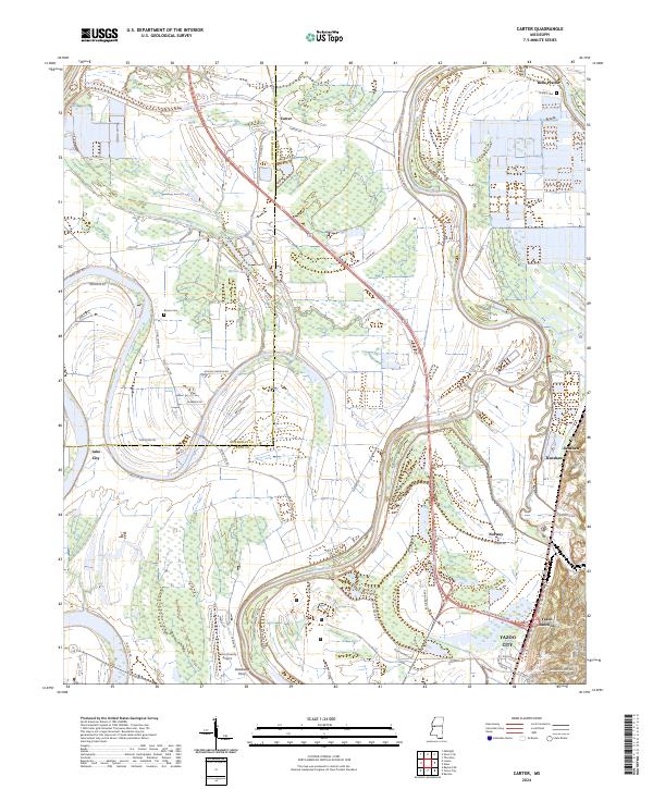 Carter topographic map thumbnail