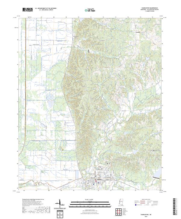 Charleston topographic map thumbnail