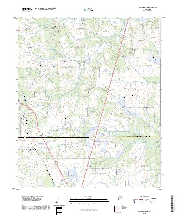 Crawford East topographic map thumbnail