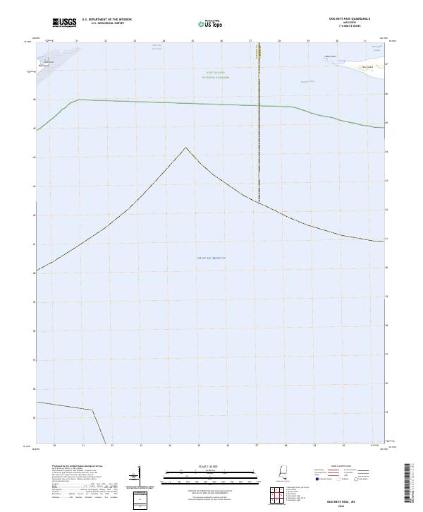 Dog Keys Pass 2024 topographic map thumbnail