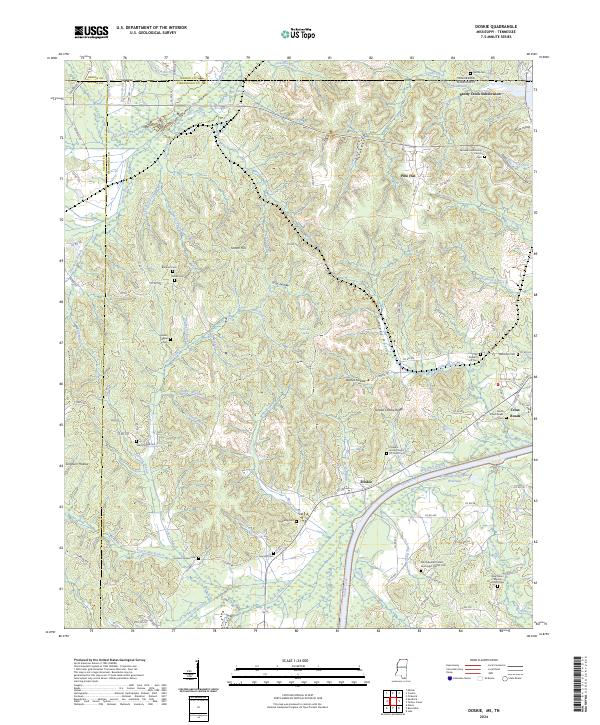 Doskie topographic map thumbnail