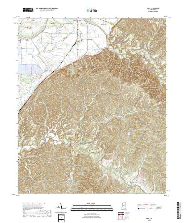 Eden topographic map thumbnail