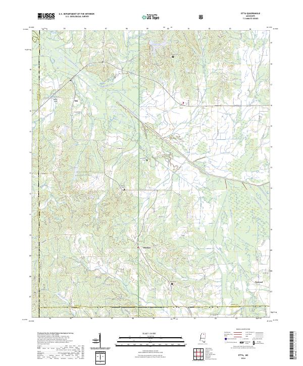 Etta topographic map thumbnail