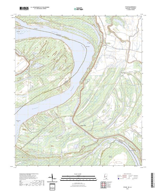 Fitler topographic map thumbnail
