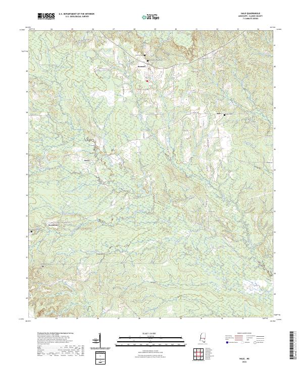 Hale topographic map thumbnail