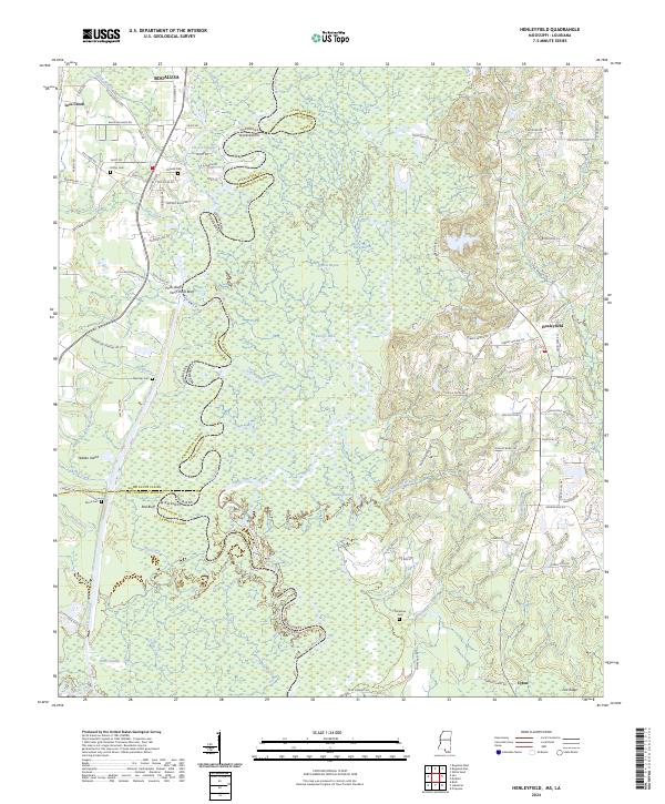 Henleyfield topographic map thumbnail