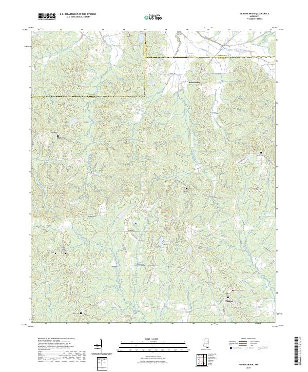 Hohenlinden topographic map thumbnail