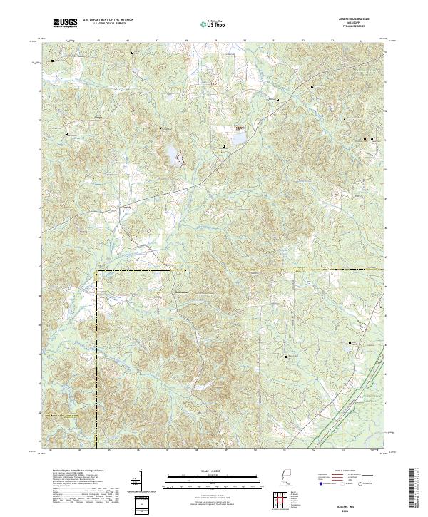 Joseph topographic map thumbnail
