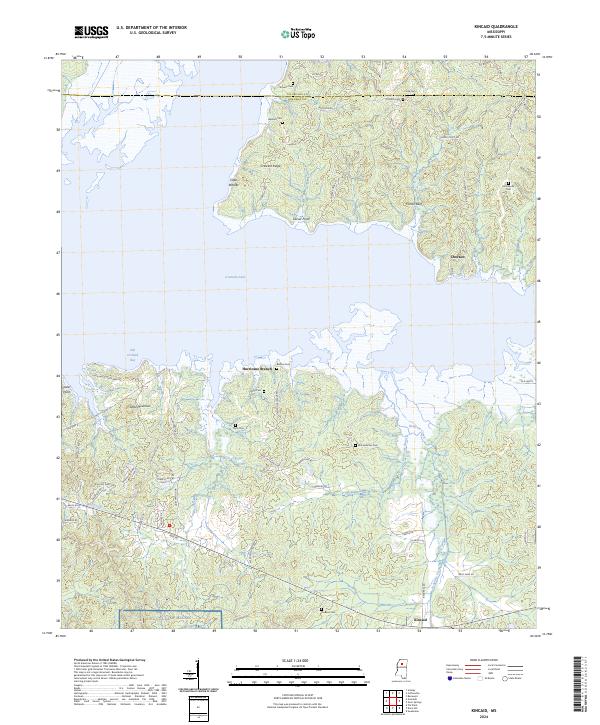 Kincaid topographic map thumbnail