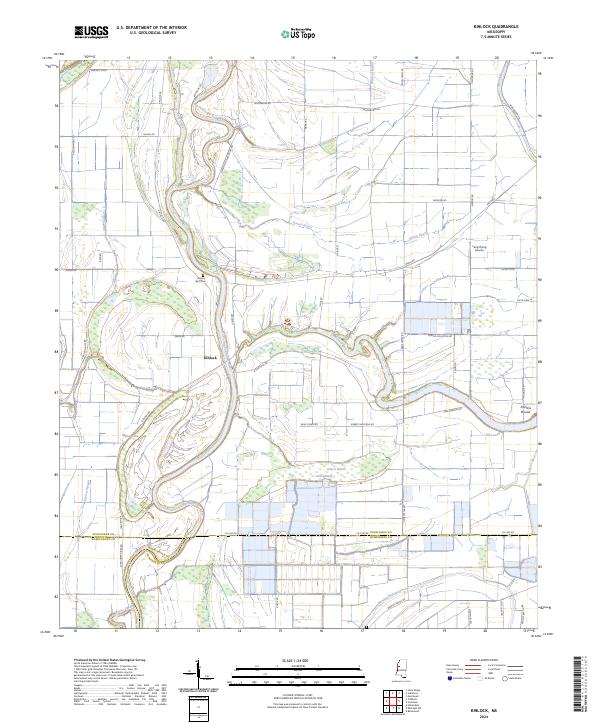 Kinlock topographic map thumbnail