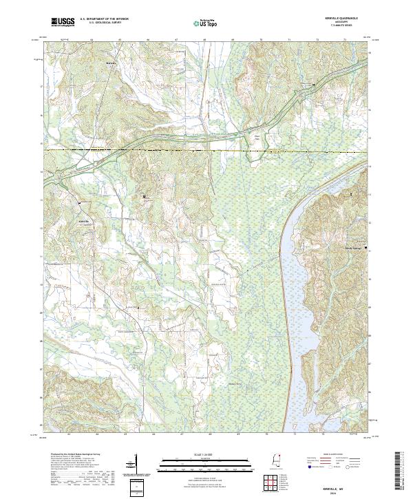 Kirkville topographic map thumbnail