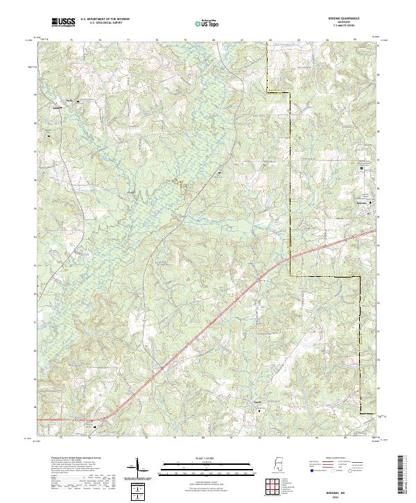 Kokomo topographic map thumbnail