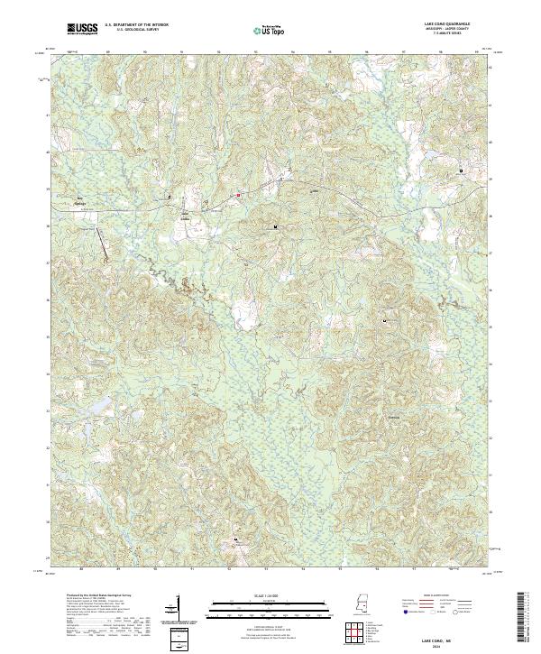 Lake Como topographic map thumbnail