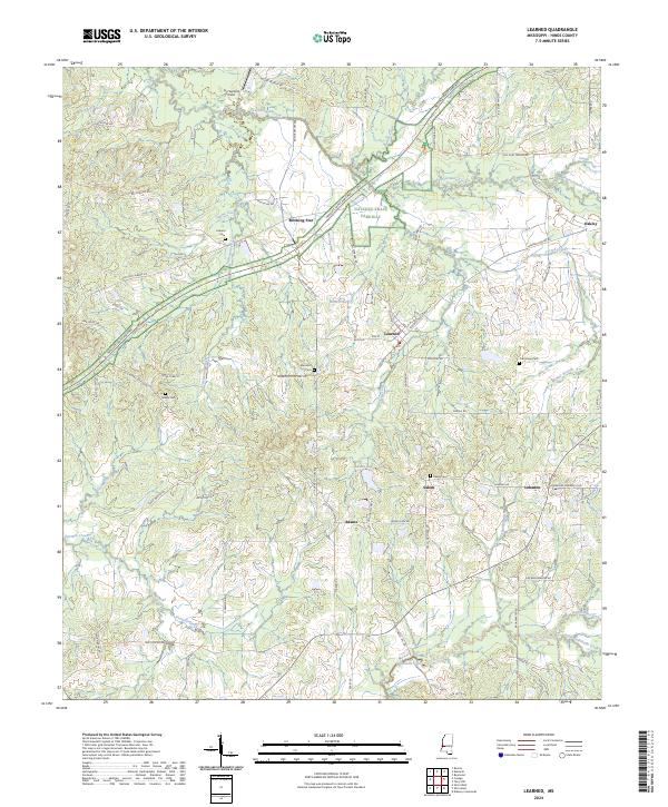 Learned topographic map thumbnail