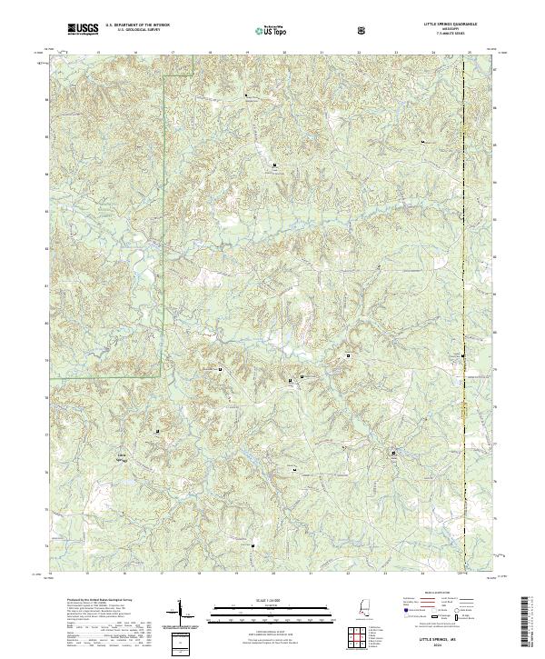 Little Springs topographic map thumbnail