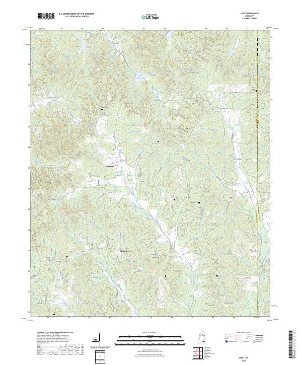 Lodi topographic map thumbnail