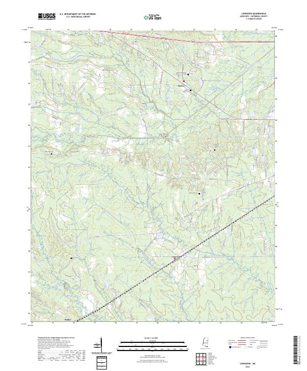 Longview topographic map thumbnail