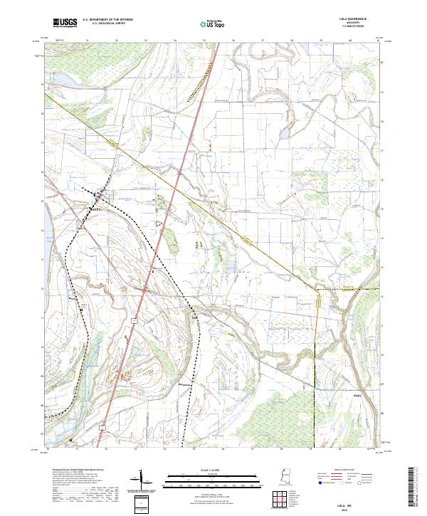 Lula topographic map thumbnail