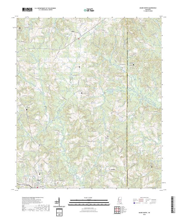 Magee North topographic map thumbnail