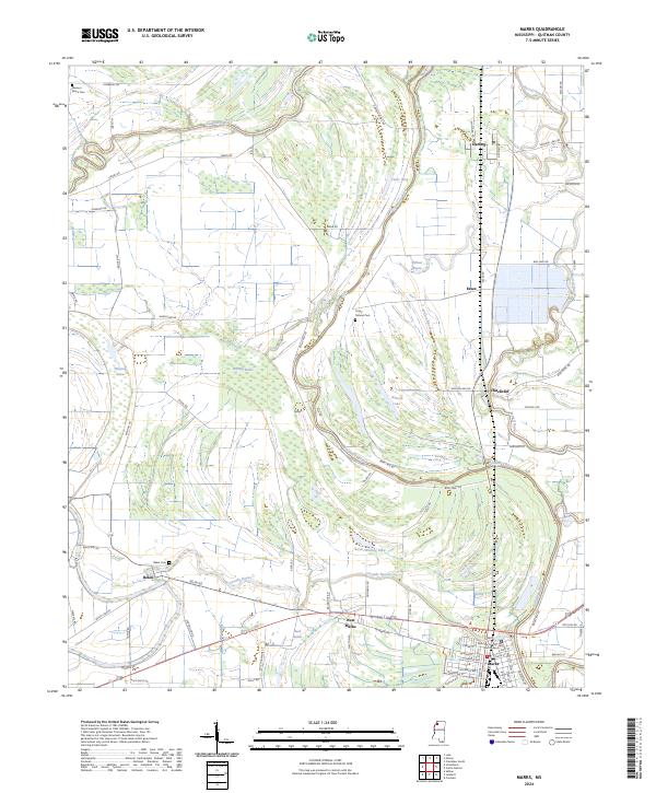Marks topographic map thumbnail