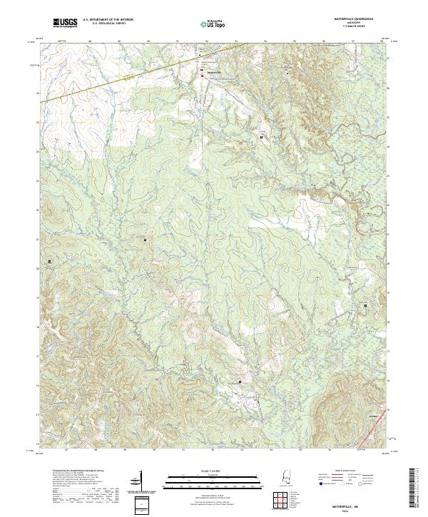 Matherville topographic map thumbnail