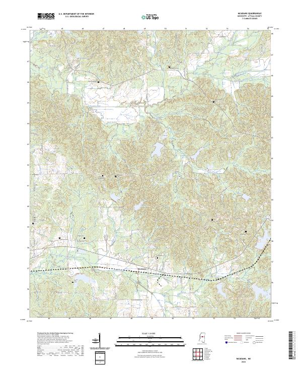 McAdams topographic map thumbnail