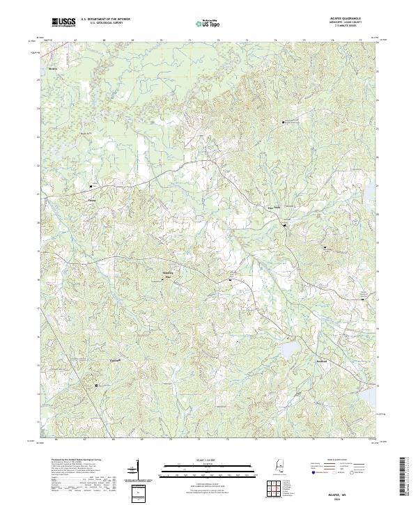 McAfee topographic map thumbnail