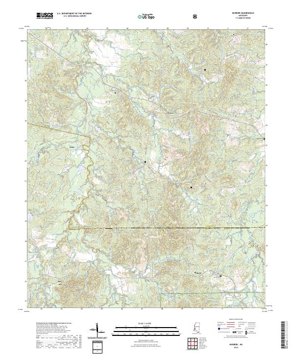 McBride topographic map thumbnail