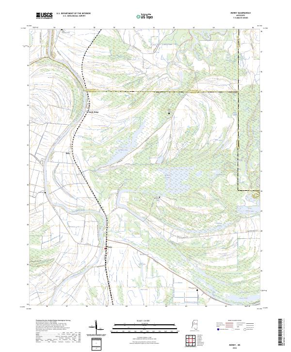 Money topographic map thumbnail
